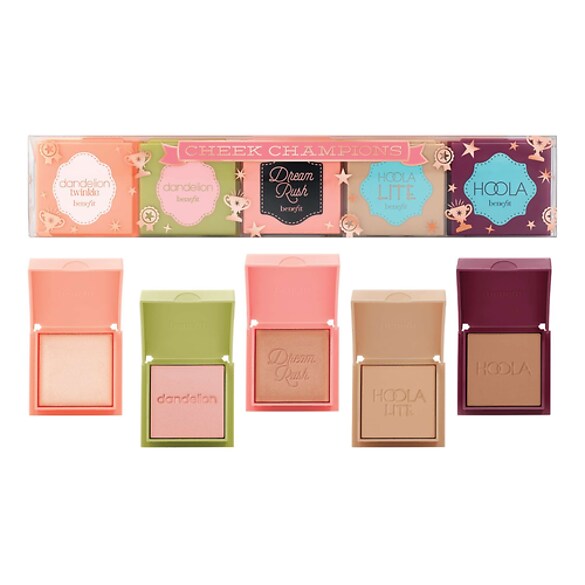 Kit Cheek Champions - Mini zestaw pudrów, BENEFIT COSMETICS